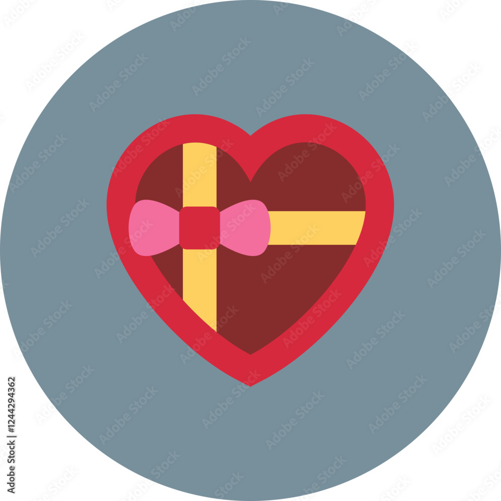 Obraz premium Present Icon