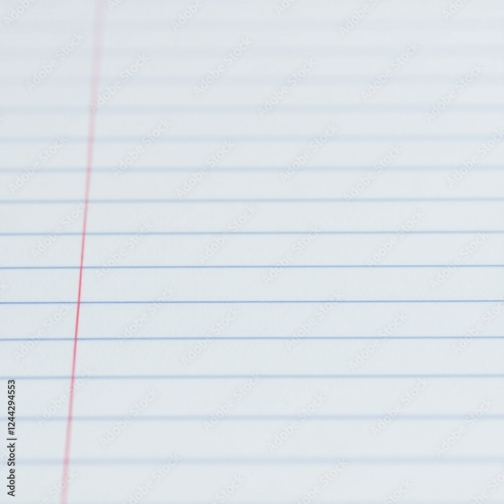 lined notebook paper background with faint blue lines and a red margin lined notebook paper background with faint blue lines and a red margin
