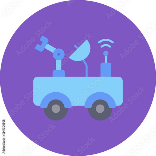 Moon Rover Icon