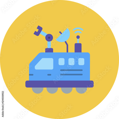Space Rover Icon