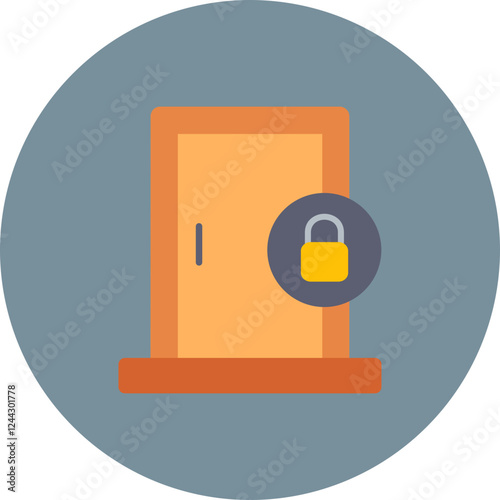 Door Lock Icon