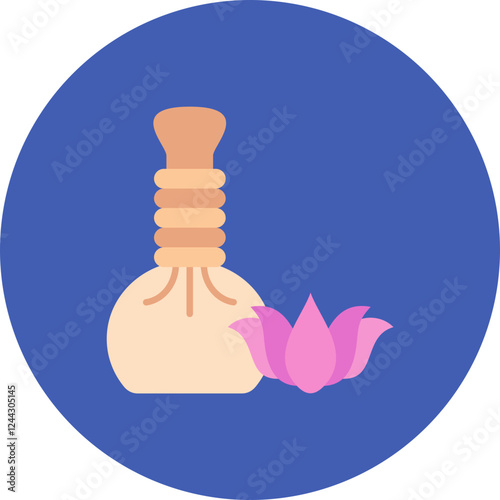 Herbal Massage Icon