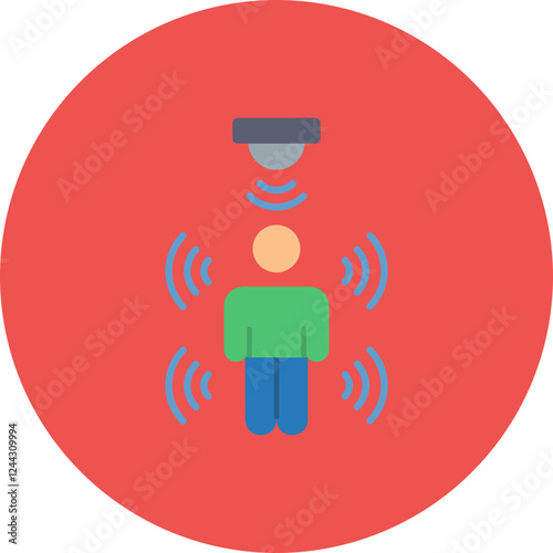 Motion Sensor Icon