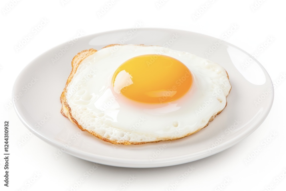 Freshly Cooked Egg in Pan - Delicious Breakfast Plate with Protein-Rich Food for a Healthy Start to the Day Freshly Cooked Egg in Pan - Delicious Breakfast Plate with Protein-Rich Food for a Healthy Start to the Day