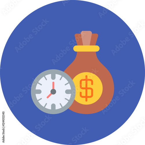 Time Is Money Icon