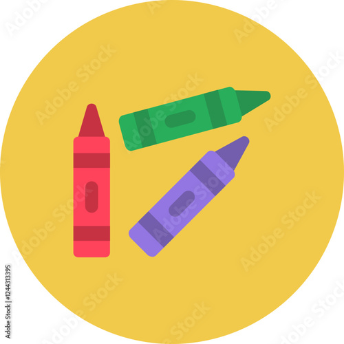 Crayons Icon
