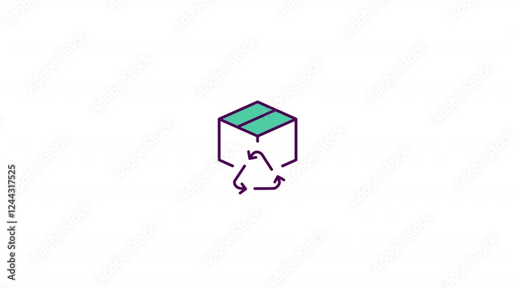Eco Box Icon Eco Box Icon