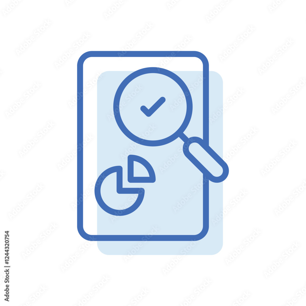 Business Report vector icon Business Report vector icon