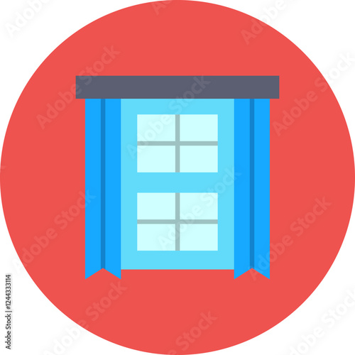 Smart Curtains Icon