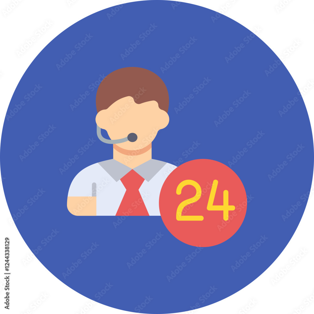 24 Hours Icon 24 Hours Icon