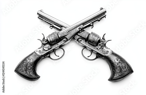 gun and bullets