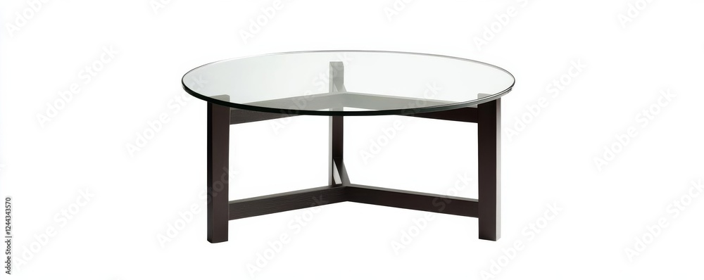 Thin glass-top bistro coffee table, elegant cafe ambiance, soft natural lighting Thin glass-top bistro coffee table, elegant cafe ambiance, soft natural lighting