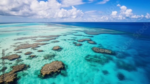 blue green chromis. Blue Green Chromis around bleaching coral