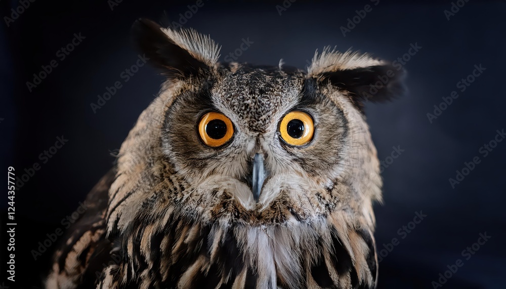 Striking Portrait of a Wise Old Owl in a Dark Studio A Masterpiece of Noir Artistry in Black and White, Emphasizing Textures and Contrasts, Evoking a Sense of Mystery and Wisdom. Striking Portrait of a Wise Old Owl in a Dark Studio A Masterpiece of Noir Artistry in Black and White, Emphasizing Textures and Contrasts, Evoking a Sense of Mystery and Wisdom.