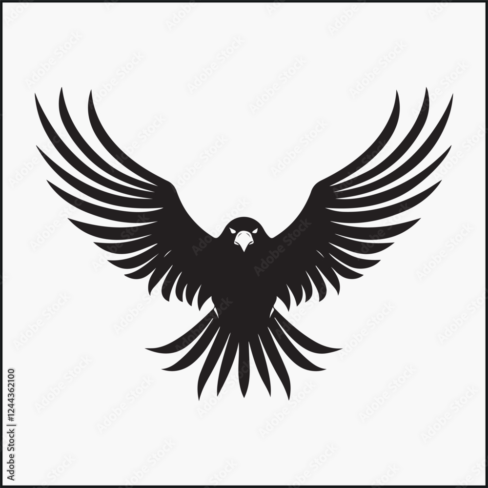 Fototapeta premium Eagle silhouette