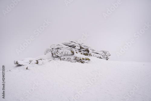 Fototapeta Naklejka Na Ścianę i Meble -  Landscapes from the road to Śnieżne Kotły in the Karkonosze Mountains, Poland