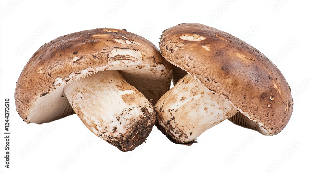 Mushrooms sketch. Vector edible mushroom penny bun, cep, porcino or porcini for food nutrition and cooking. Botanical Boletus edulis forest plant isolated object with stem and cap Mushrooms sketch. Vector edible mushroom penny bun, cep, porcino or porcini for food nutrition and cooking. Botanical Boletus edulis forest plant isolated object with stem and cap