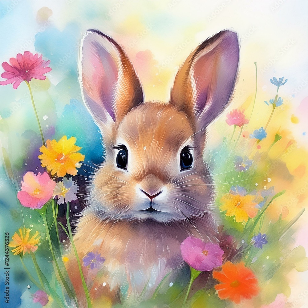 Fototapeta premium Kleines Kaninchen