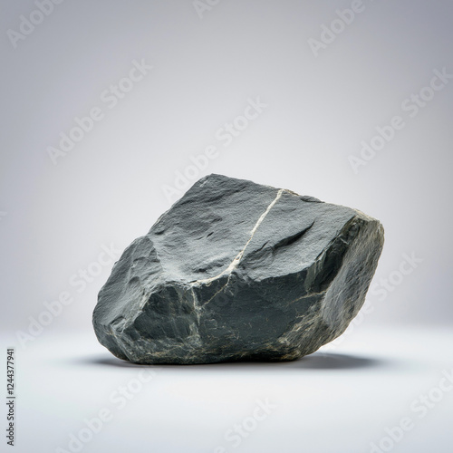 Naturstein in hellen Farbtönen vor neutralem Hintergrund

