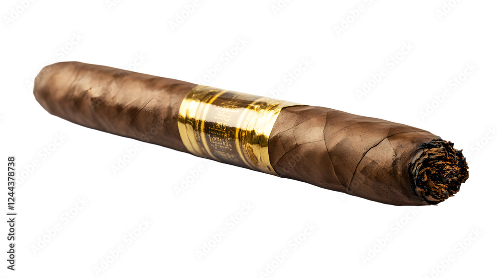 Cuban Cigar isolated on white background Cuban Cigar isolated on white background