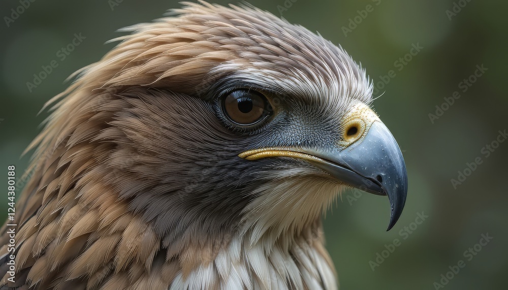 Close-Up Portrait of a Majestic Eagle with Sharp Eyes, Detailed Bird Photography Close-Up Portrait of a Majestic Eagle with Sharp Eyes, Detailed Bird Photography