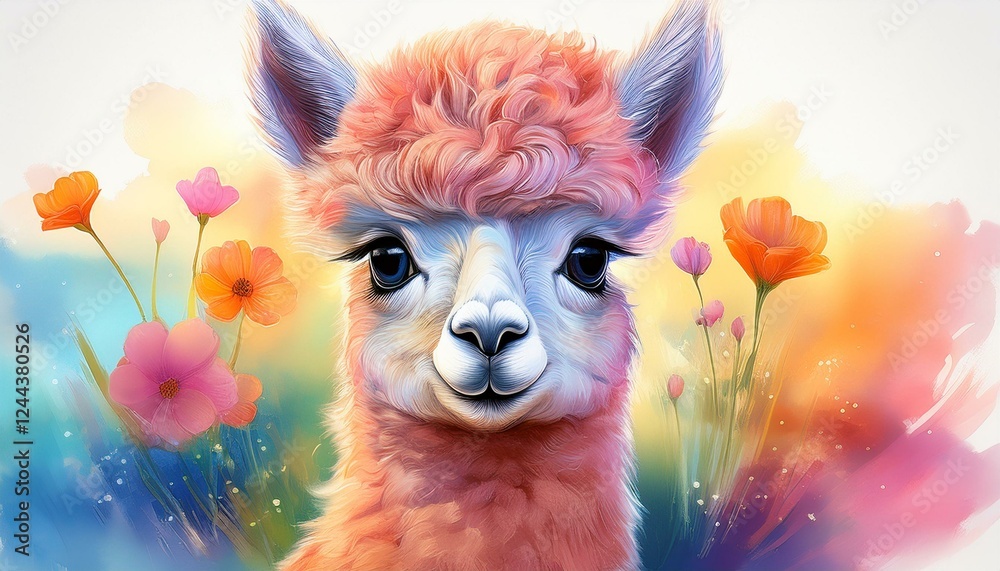 Fototapeta premium Alpaka