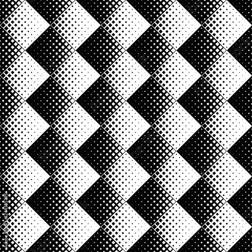 Monochrome geometrical seamless abstract square pattern background