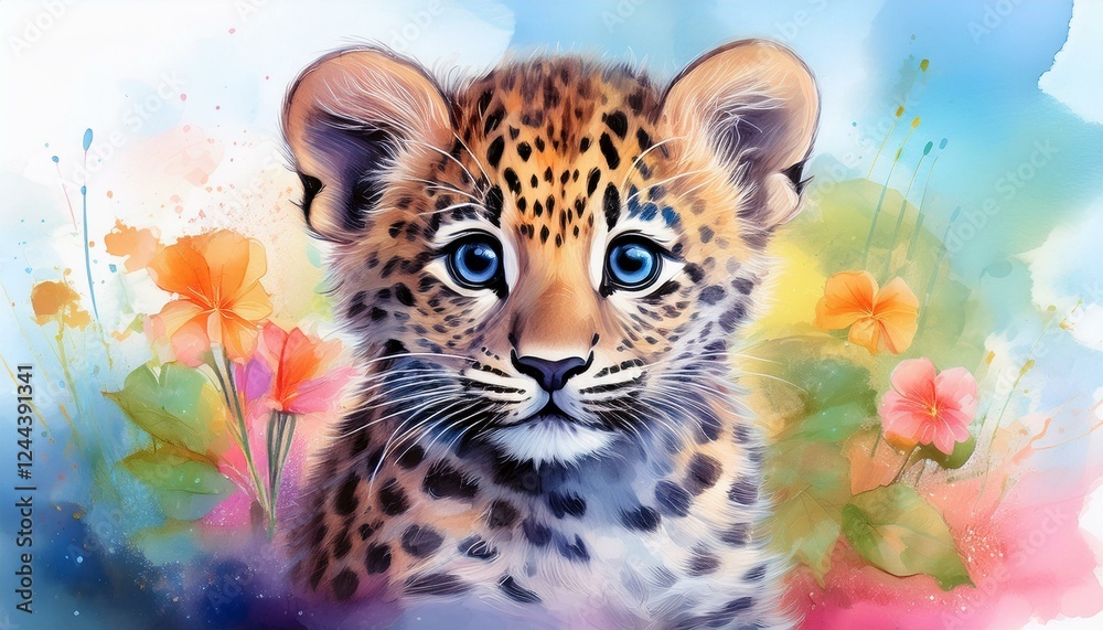 Kleiner Leopard