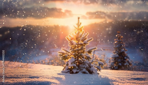 Winter themed background.