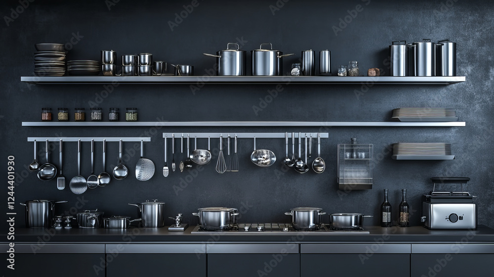 Kitchenware and cooking process for menu background design. Jpeg version also available in gallery Kitchenware and cooking process for menu background design. Jpeg version also available in gallery