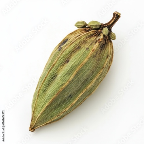 Wallpaper Mural Single cardamom pod in high detail for gourmet cooking or international cuisine projects Torontodigital.ca