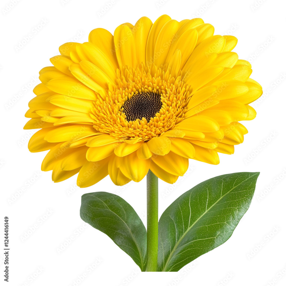 Fresh Yellow Gerbera Daisy Flower - Ideal for Florists and Gardening Enthusiasts Fresh Yellow Gerbera Daisy Flower - Ideal for Florists and Gardening Enthusiasts
