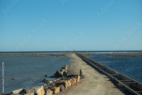 Fototapeta Naklejka Na Ścianę i Meble -  pier in the sea