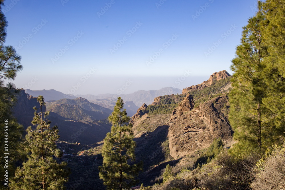 Roque Nublo, an iconic rock formation in Gran Canaria.