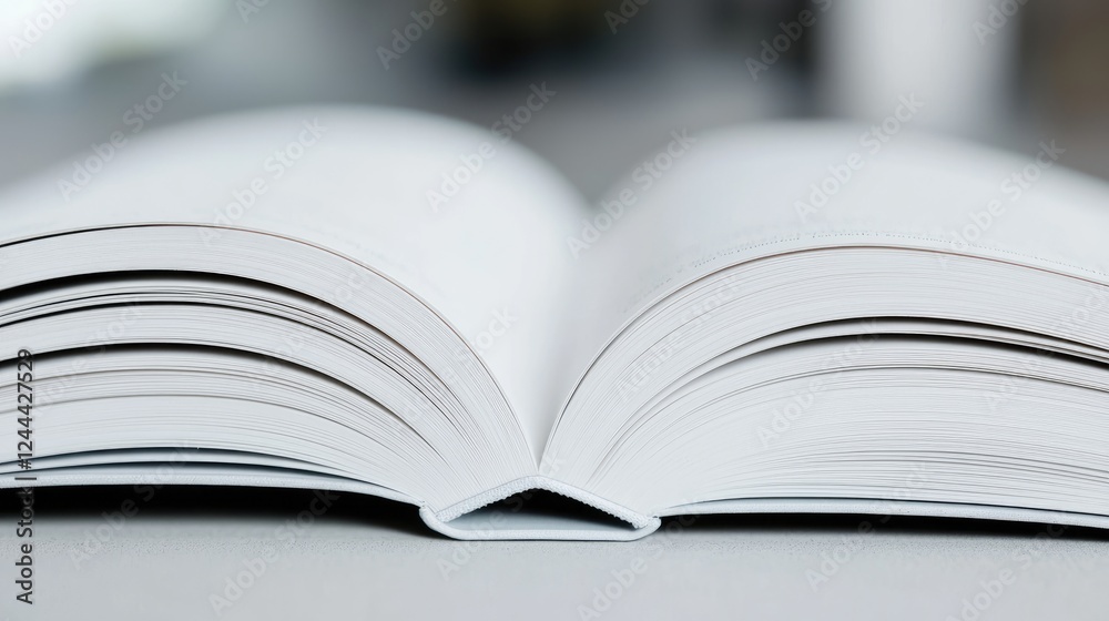 Open book, pages, reading, knowledge, indoors, blurry background, education Open book, pages, reading, knowledge, indoors, blurry background, education