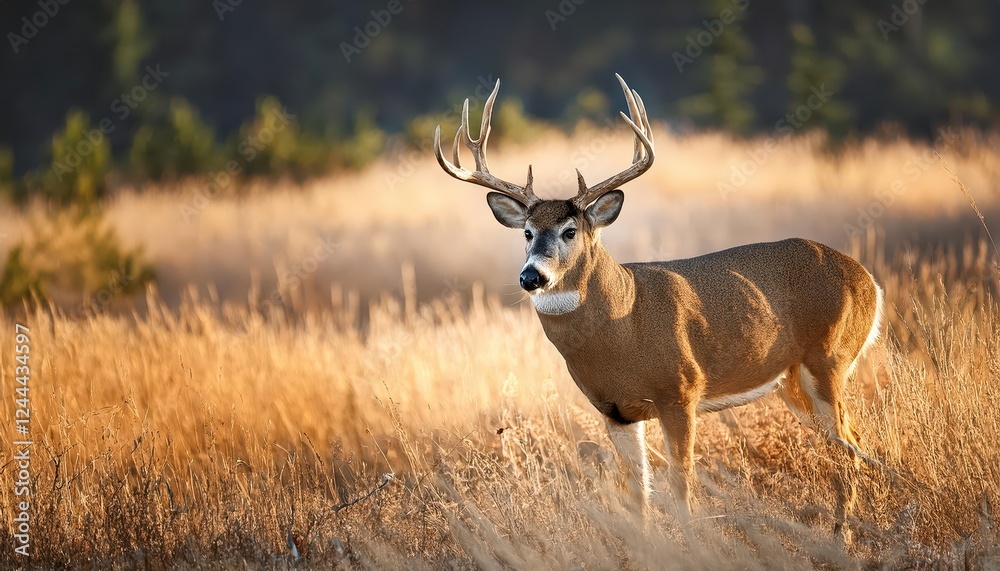 Majestic Whitetail Buck in Winters Frost A Stunning Wildlife Portrait Amidst Snowy Woods at Dawn Majestic Whitetail Buck in Winters Frost A Stunning Wildlife Portrait Amidst Snowy Woods at Dawn