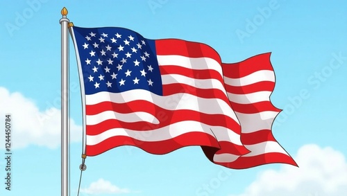 Flag of United States of America