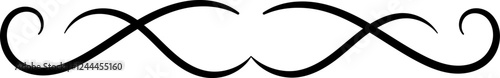 Two infinity symbols intertwine gracefully, their loops adorned with elegant swirls, creating a harmonious representation of eternity, continuity, and limitless possibilities