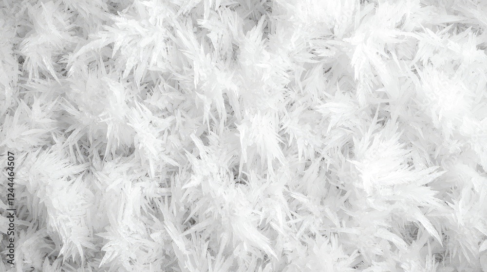 Obraz premium White fluffy texture, close-up detail, soft background, ideal for textile design