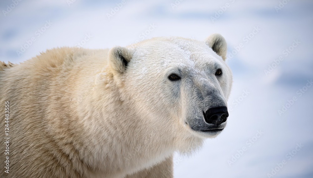 Stunning Closeup of Majestic Polar Bears in Wintery Churchill, Canada A Powerful Encounter with Arctic Giants Amidst Snow and Ice Stunning Closeup of Majestic Polar Bears in Wintery Churchill, Canada A Powerful Encounter with Arctic Giants Amidst Snow and Ice