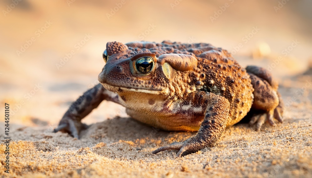 Camouflaged Common Spadefoot Toad in Sandy Habitat Closeup Portrait of Sandtoned Amphibian Basking in Desert Sunlight, Capturing the Quiet Beauty of a SandDwelling Oasis Camouflaged Common Spadefoot Toad in Sandy Habitat Closeup Portrait of Sandtoned Amphibian Basking in Desert Sunlight, Capturing the Quiet Beauty of a SandDwelling Oasis
