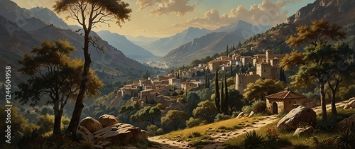 A grandiose spain landscape