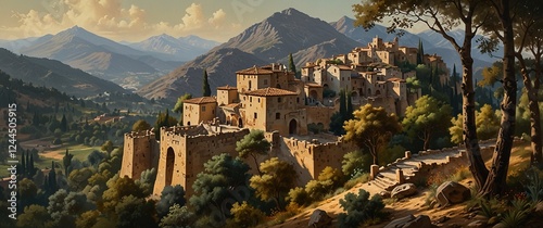A grandiose spain landscape