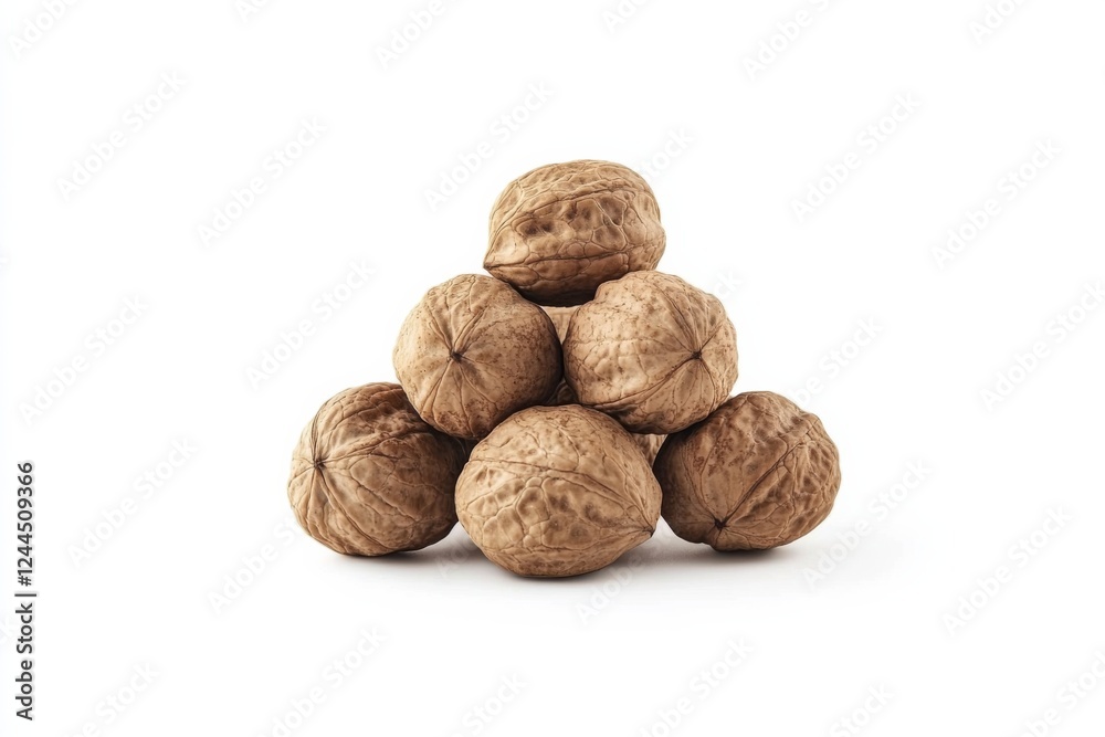 walnuts isolated on white background walnuts isolated on white background