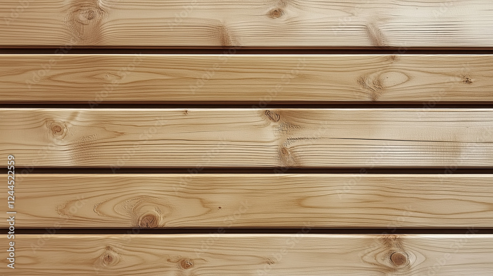 Seamless texture of smooth, horizontal wooden planks with a light oak finish, minimal knots, and a finely polished surface rendered in high resolution Seamless texture of smooth, horizontal wooden planks with a light oak finish, minimal knots, and a finely polished surface rendered in high resolution
