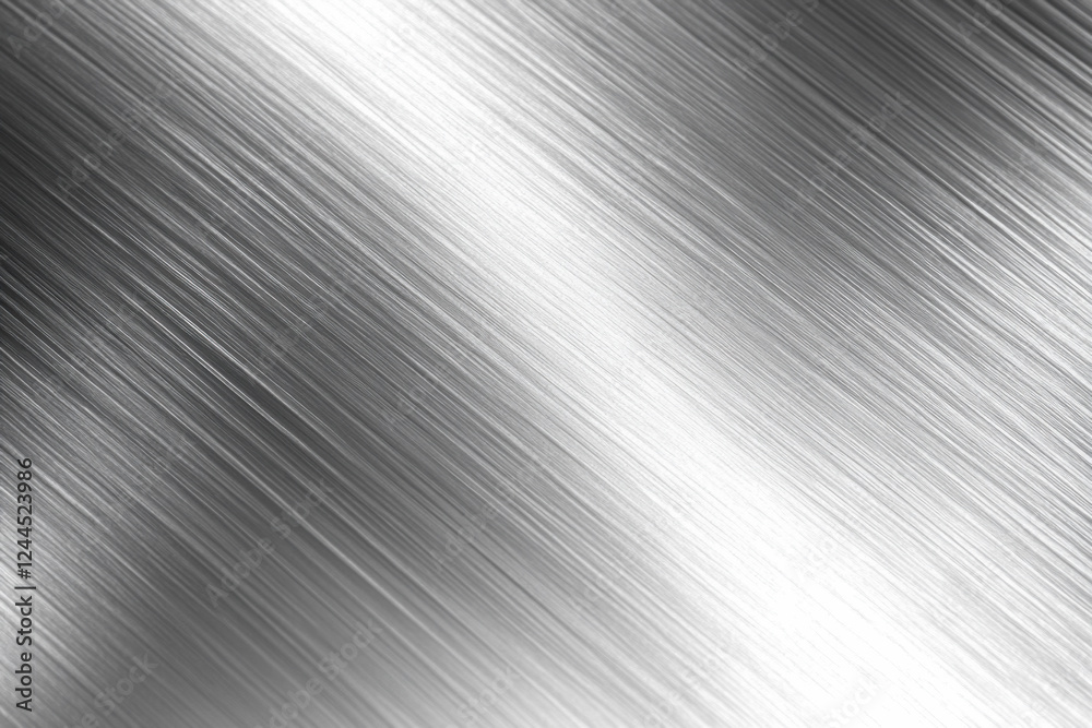Obraz premium Metallic brushed steel texture background