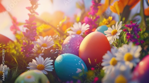 Vibrant Easter Flowers