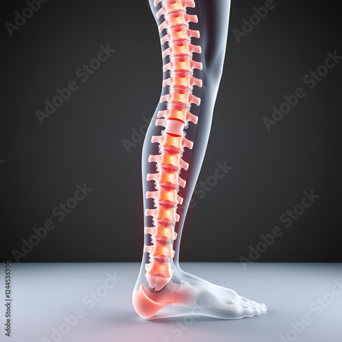 Ankylosing Spondylitis osteoporosis Skeletal pelvis Stiffness chronic knee ankle spondylolysis photo