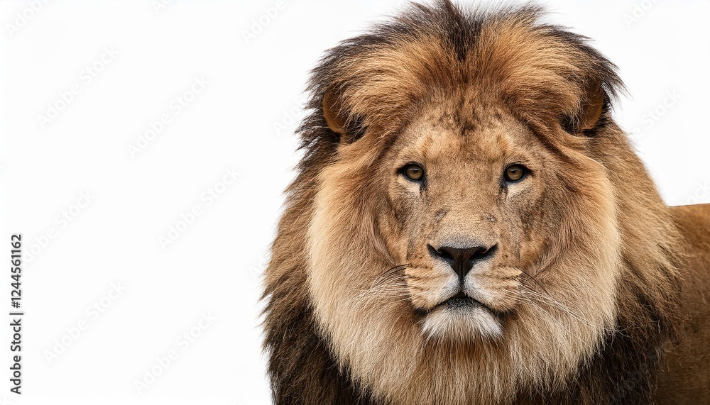 Striking, Vividly Detailed Portrait of an Intimidating Yet Majestic Isolated Lion Head on a Transparent Background Unique Generative AI Artwork for Digital Art, Home Decor, or Design Inspiration. Striking, Vividly Detailed Portrait of an Intimidating Yet Majestic Isolated Lion Head on a Transparent Background Unique Generative AI Artwork for Digital Art, Home Decor, or Design Inspiration.