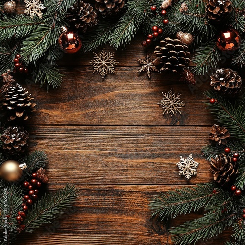 Festive christmas decoration home photography cozy environment close-up view holiday spirit photo